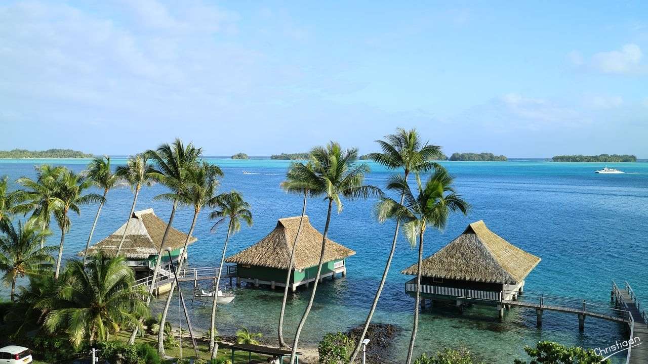 Huahiné, Zee, Tahiti. puzzle online