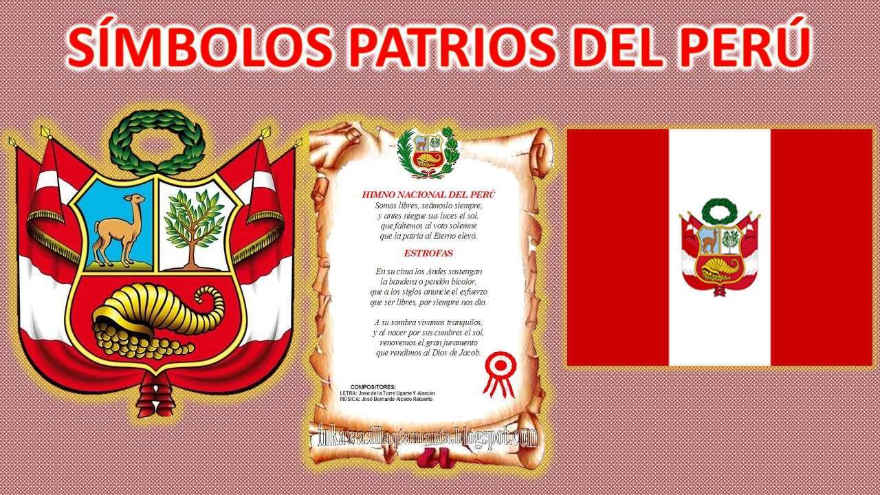 Simbolos patrios del Perú kirakós online