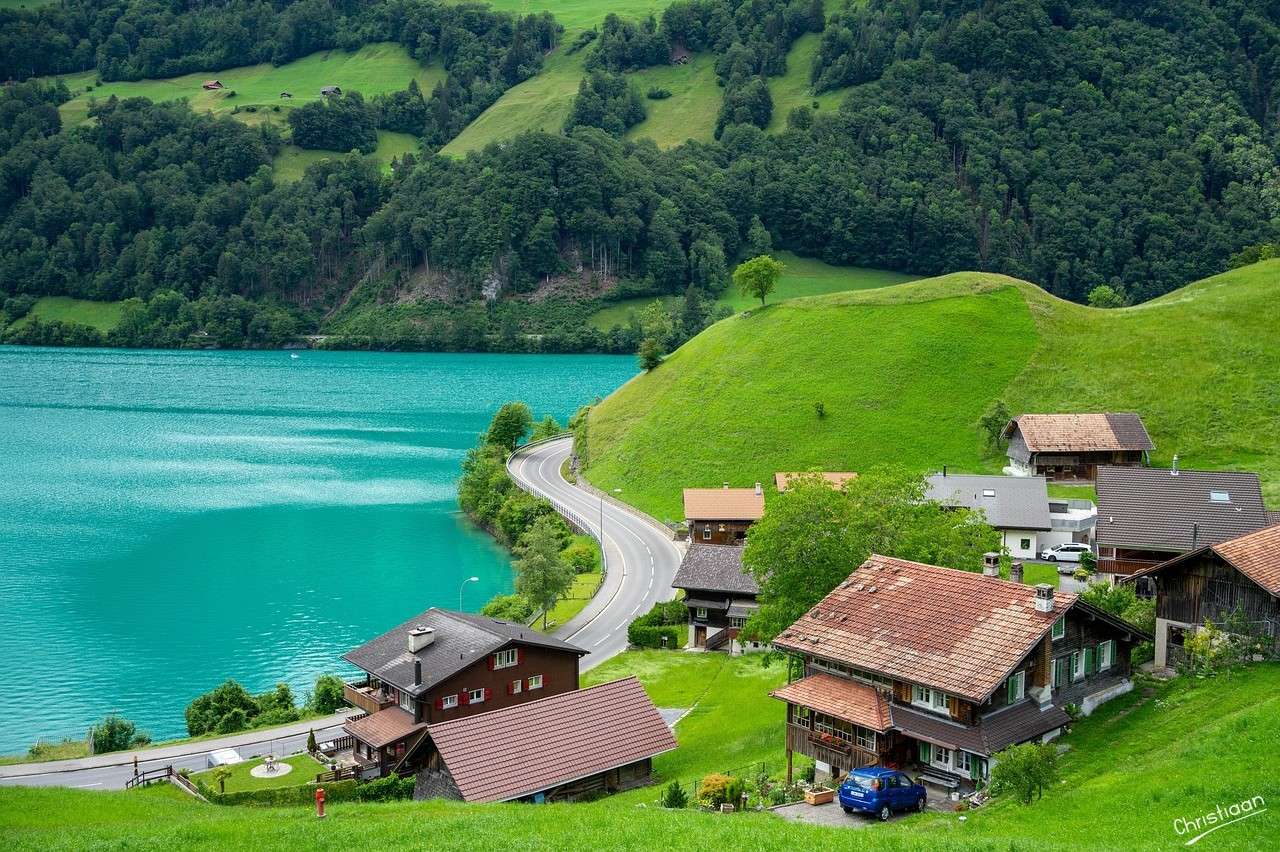 Suisse, suisse, paysage. puzzle en ligne