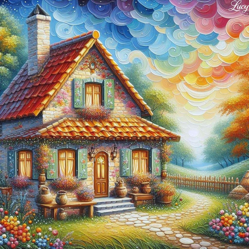 Casa rustica puzzle online