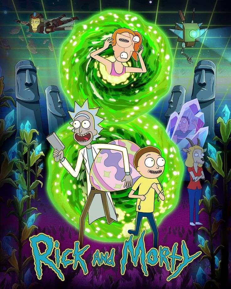 Rick and morty 2 puzzle online