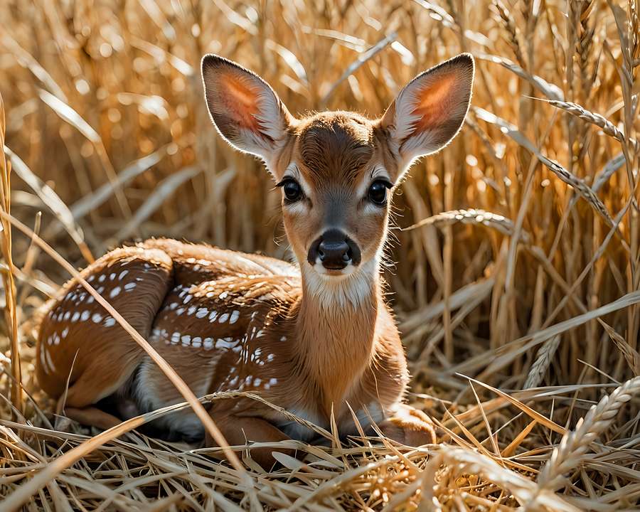 Fawn si sta nascondendo puzzle online