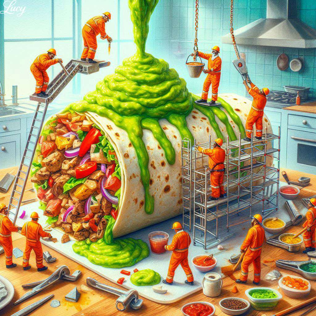 Arte culinária e trabalho industrial puzzle online