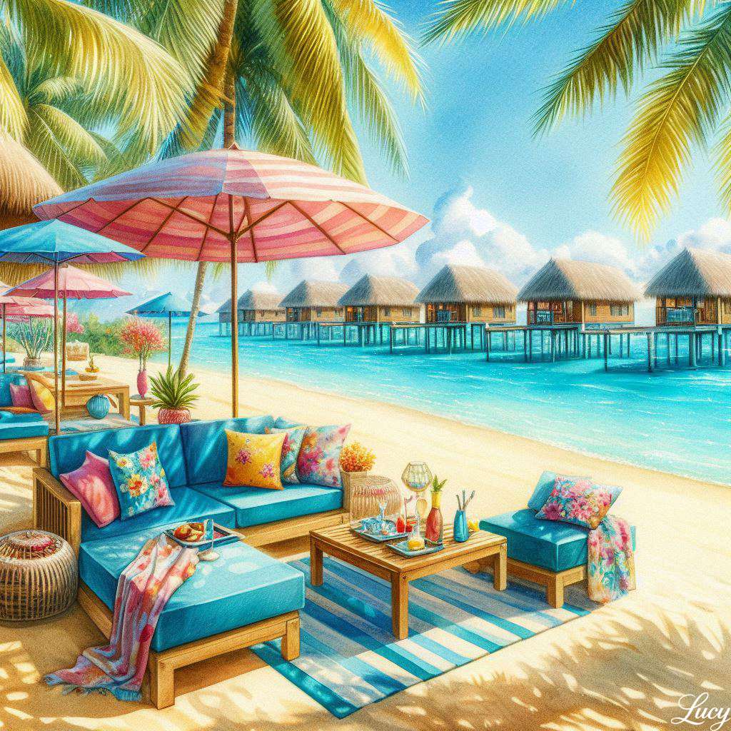 Wyluzowana atmosfera idealna do relaksu puzzle online