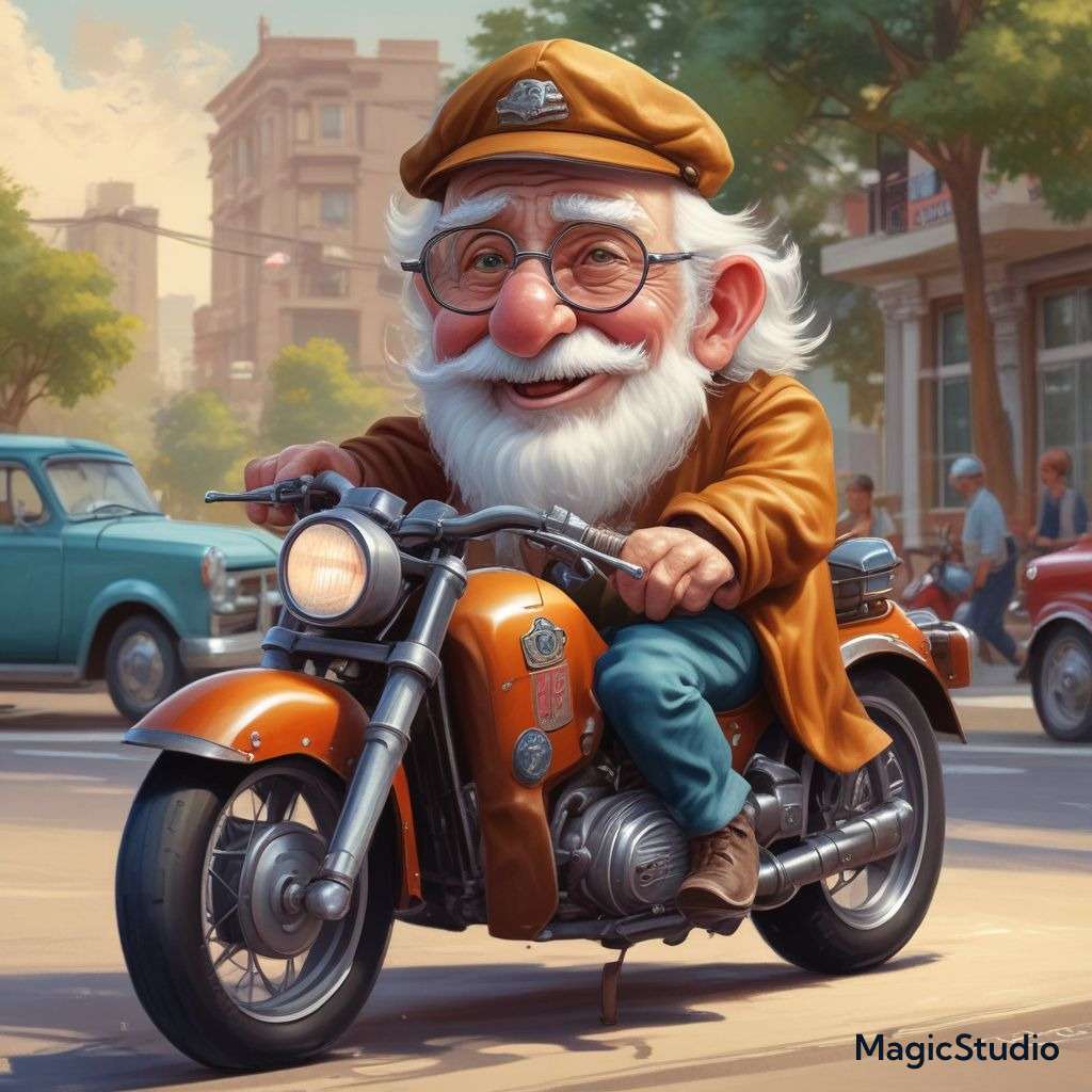 Rijd nog steeds op zijn fiets online puzzel