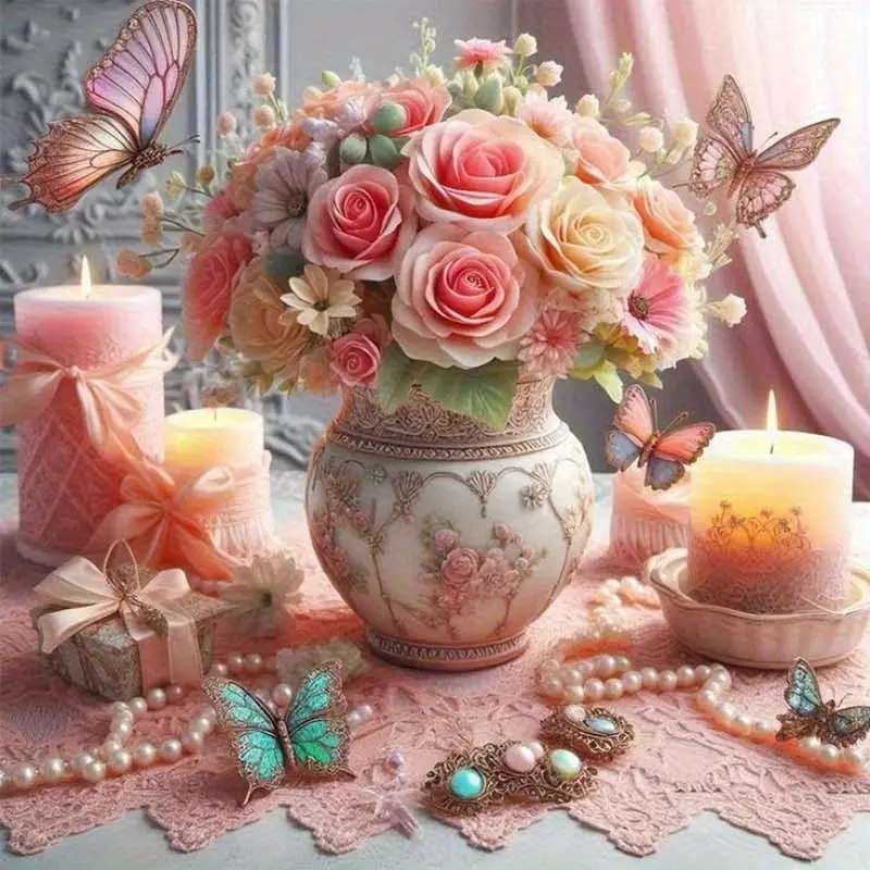 romantyczny bukiecik puzzle online