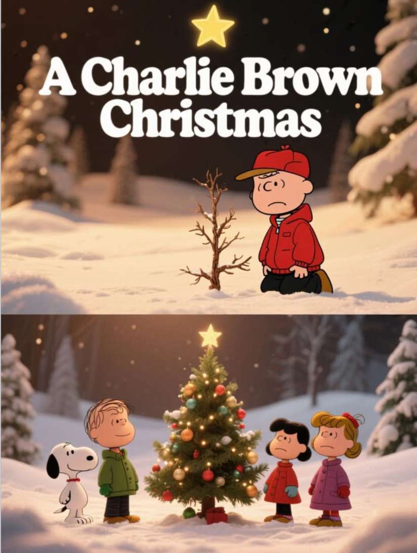 チャーリーの哀れなクリスマスツリーが変わりました ジグソーパズルオンライン