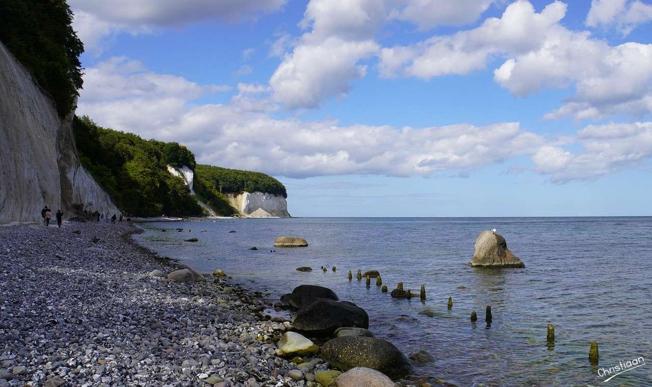 Wyspa Rügen, Morze Bałtyckie. puzzle online