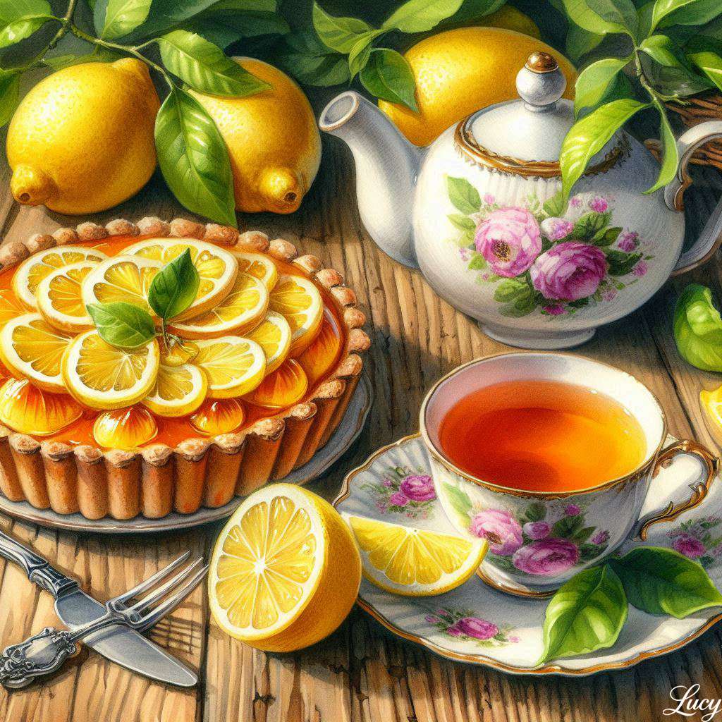 Spokojna popołudniowa herbata puzzle online
