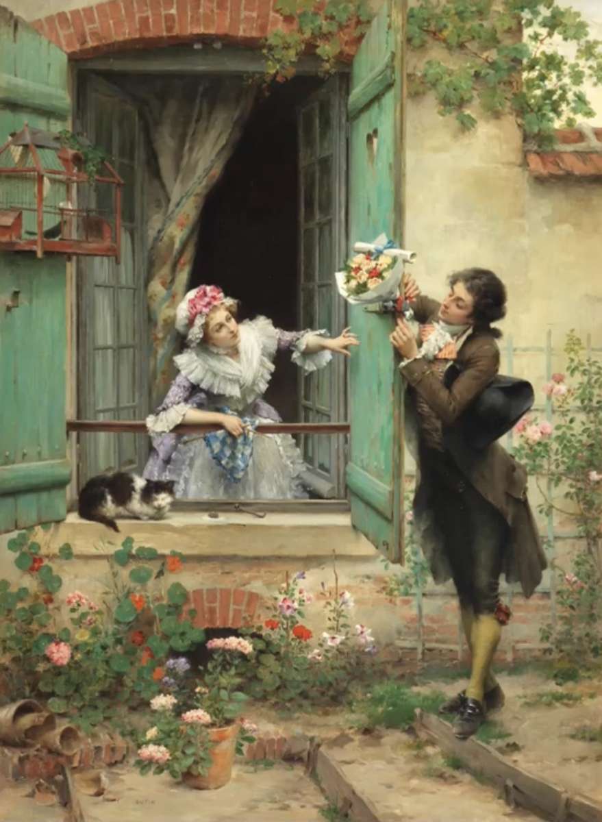 Nostalgie romantique puzzle en ligne