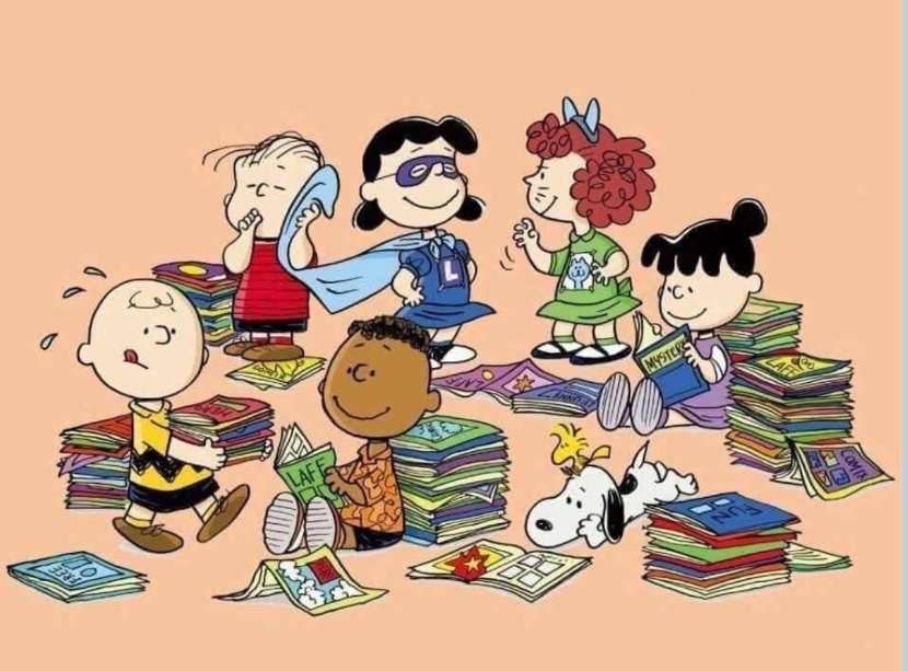 シュルツのギャングは冒険を読むことになります。 オンラインパズル