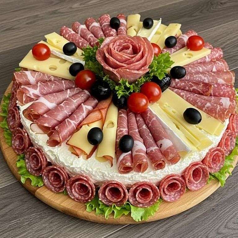Słone ciasto puzzle online