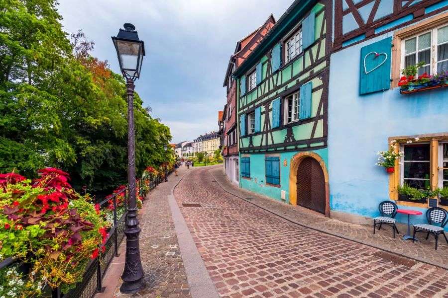 Kamienica w Colmar. Alzacja puzzle online