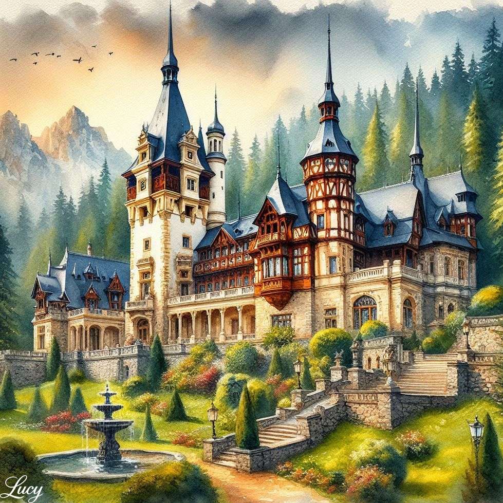 Zamek Peles puzzle online