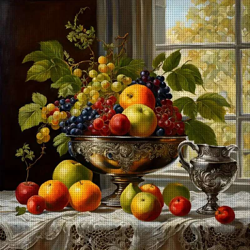 martwa natura z owocami puzzle online