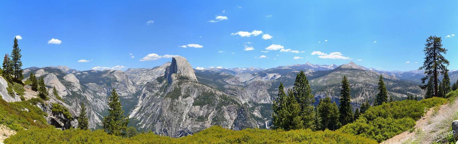 Yosemite, pomógł Dome, vs. puzzle online