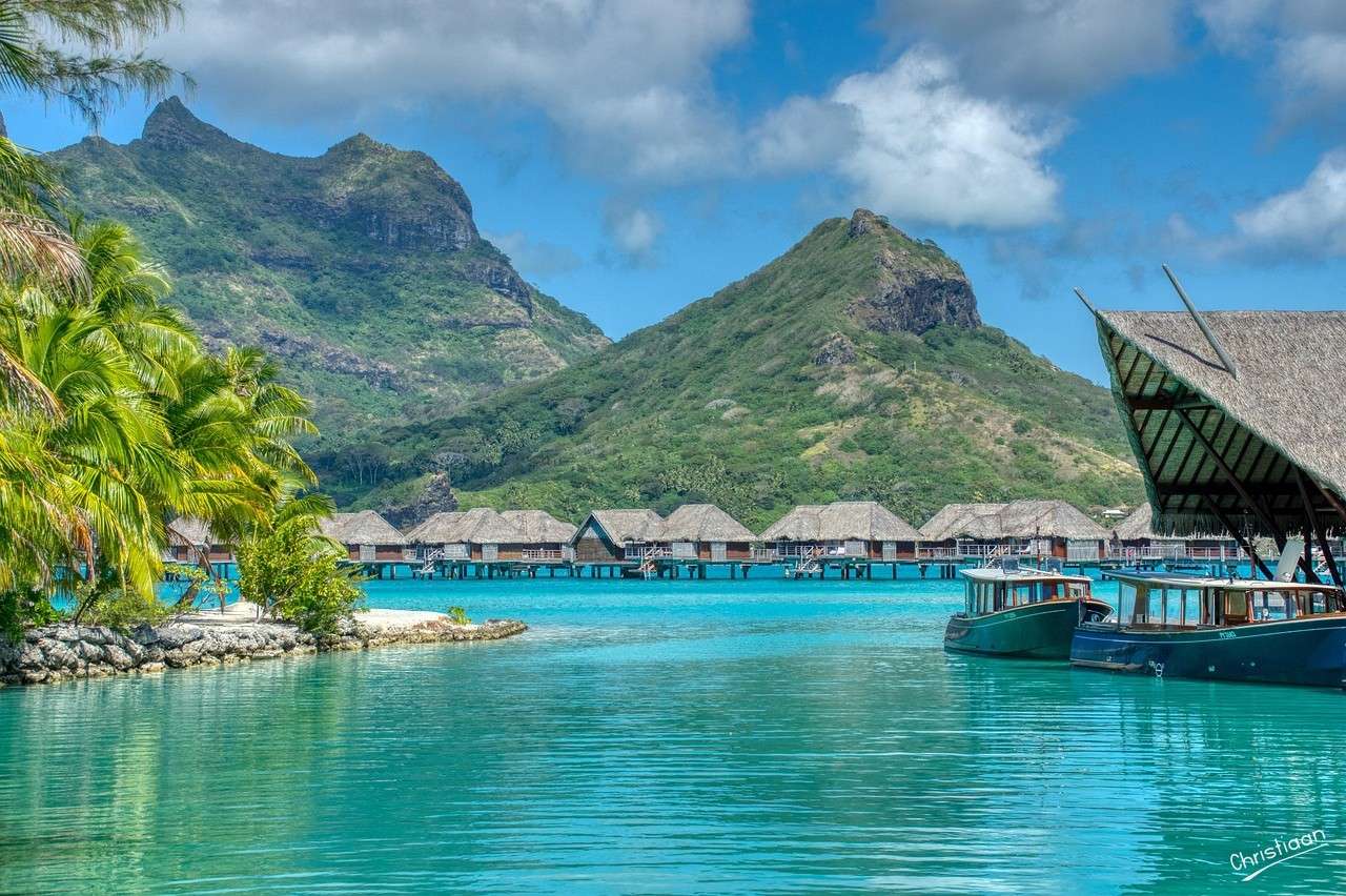 Lagune, Tahiti. puzzle online