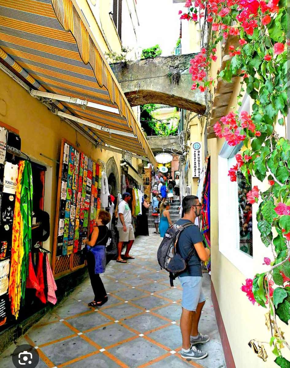 Positano -Häuser Puzzlespiel online
