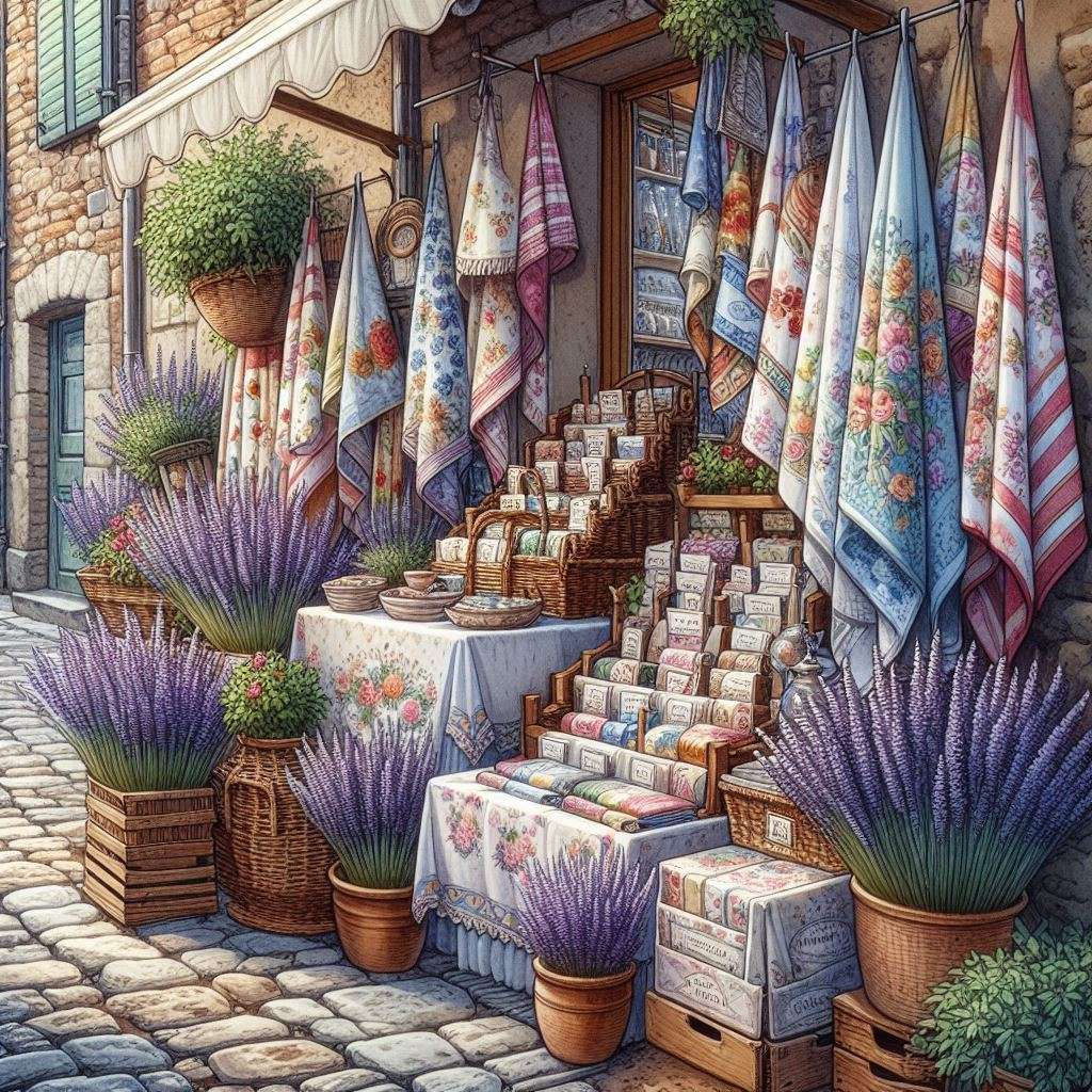 Sklep narożny we włoskiej wiosce puzzle online