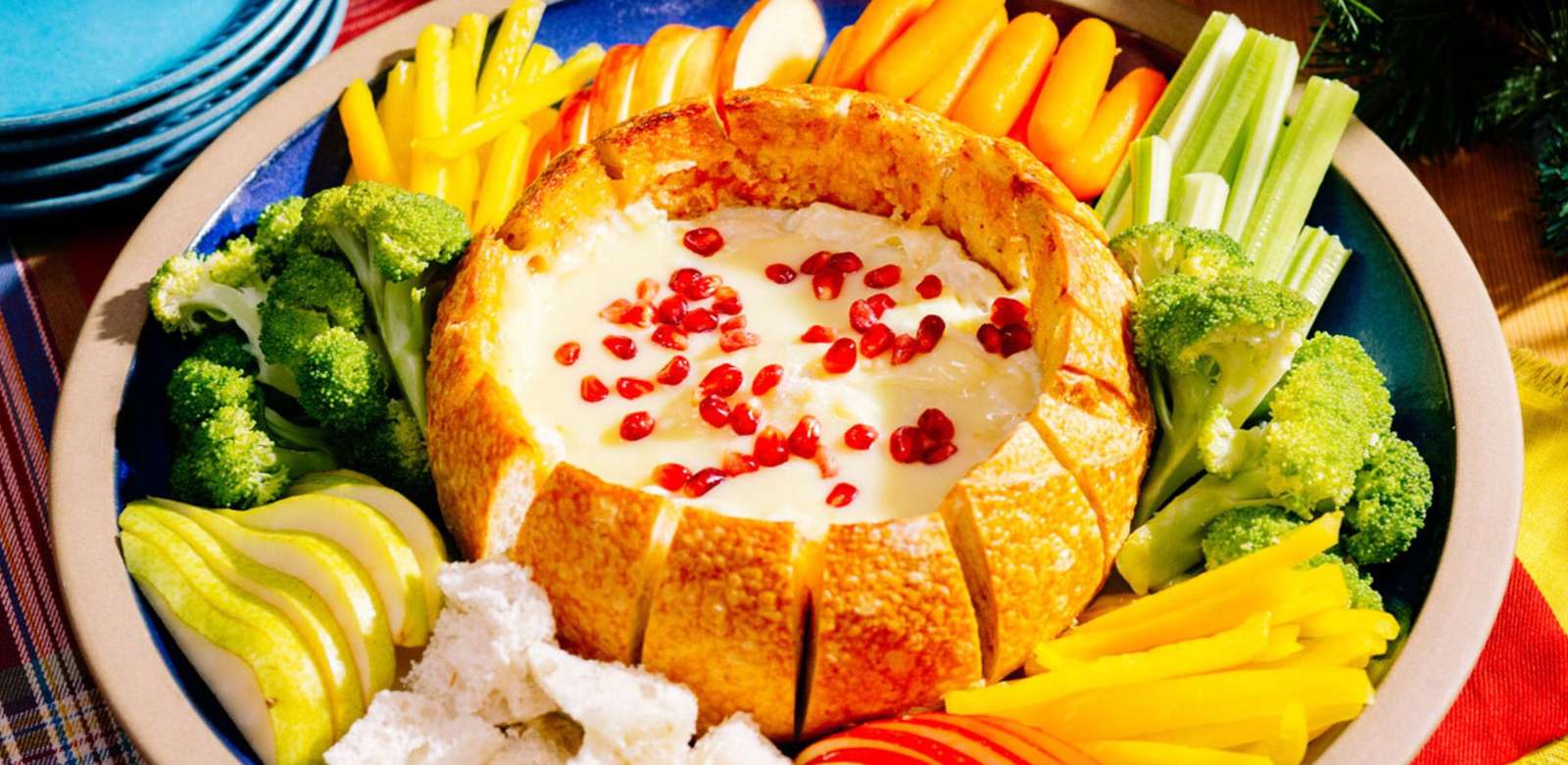 Pieczona miska chlebowa brie puzzle online