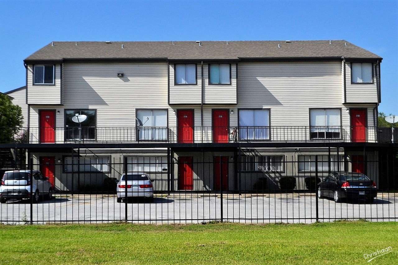 Kompleks apartamentów, Houston, Teksas. puzzle online