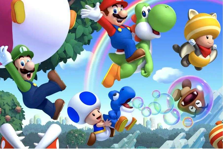Super mario online puzzle