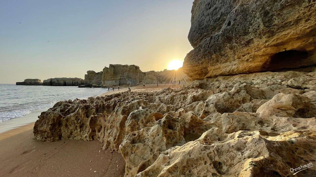 Strand, Portugal, Paradijs. puzzle online