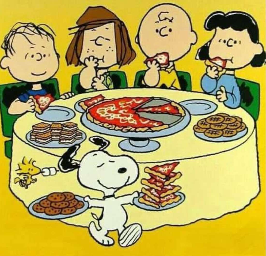 Wszystkiego najlepszego, Snoopy puzzle online