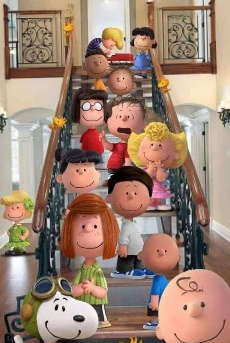 Peanuts, The Gangs All Here puzzle online