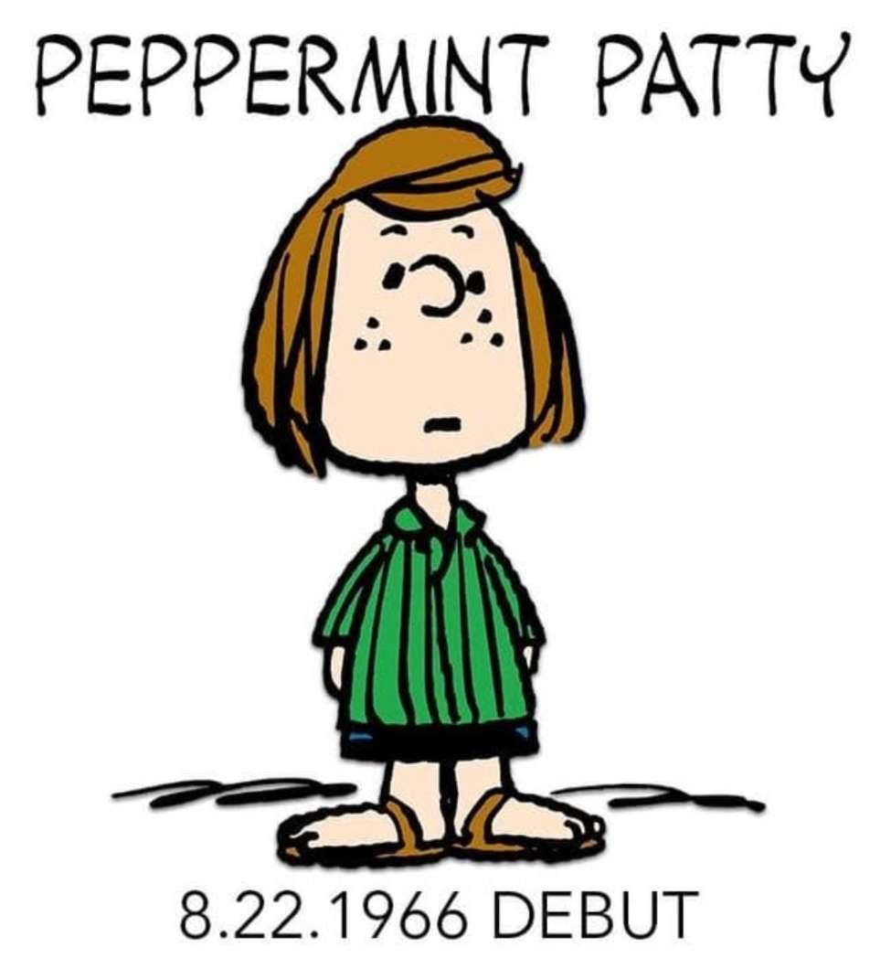 Schulz ’Peppermint Pattyは1966年に最初に登場します。 オンラインパズル