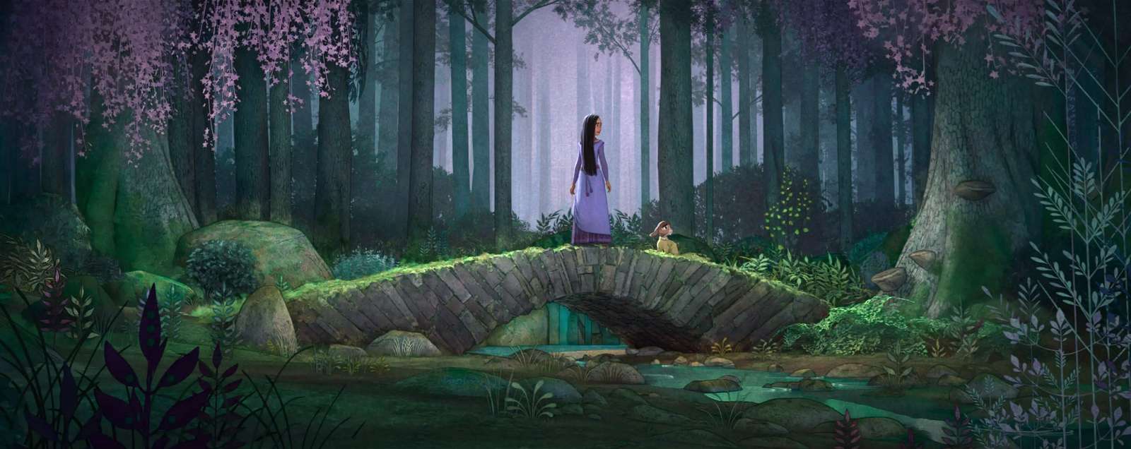 Disney 'Wish': Asha in the Forest Pussel online