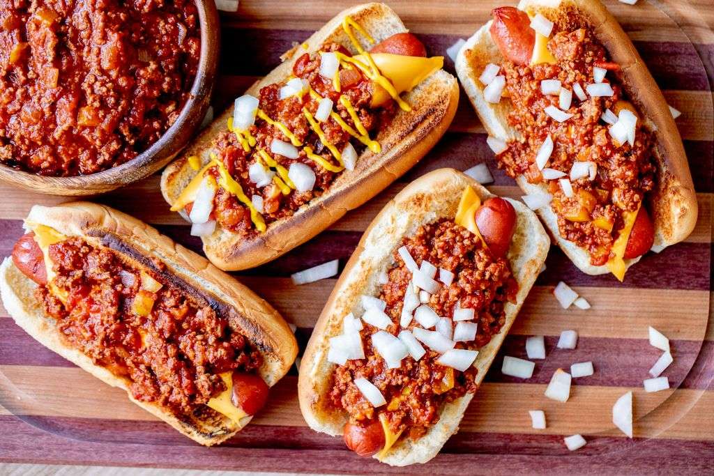 Chili Cheese Dogs онлайн пъзел