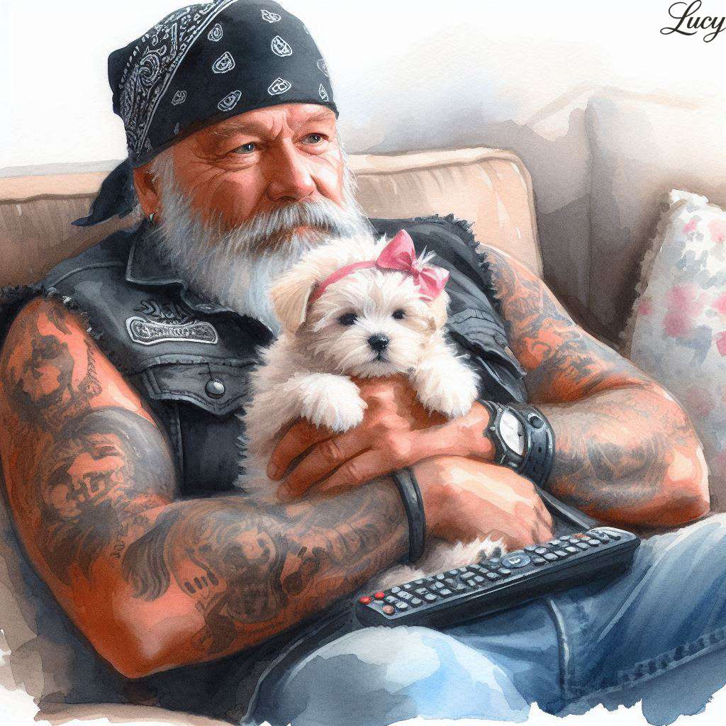 Seduto sul divano a guardare la TV puzzle online