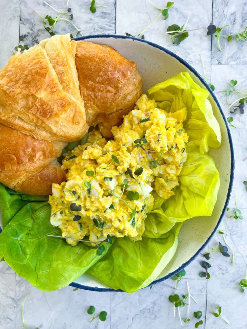 Сандвич с яйчна салата онлайн пъзел