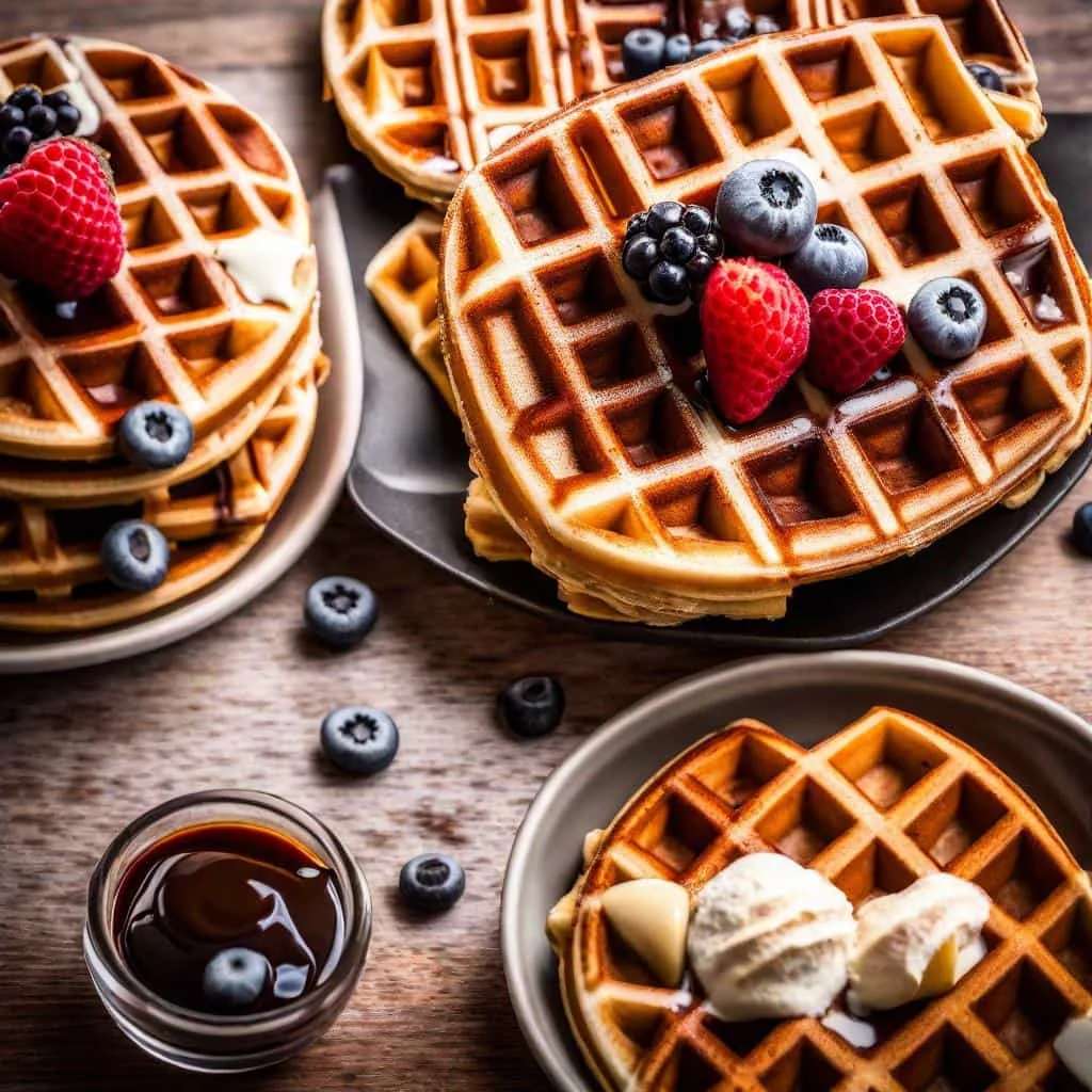 Пресни горещи вафли онлайн пъзел