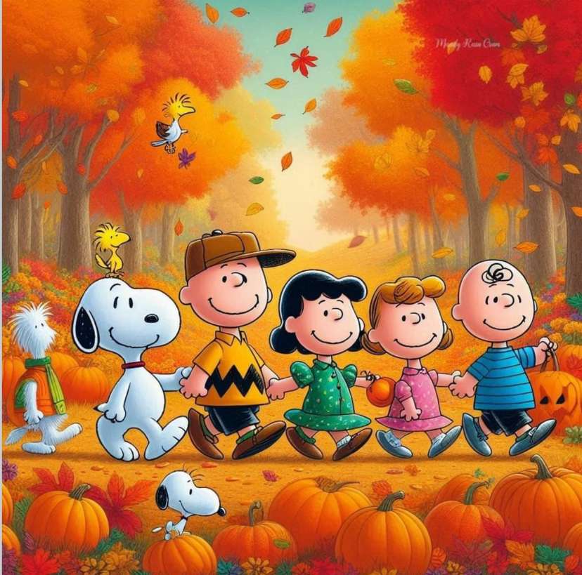 シュルツのギャングは秋の金を歩いています。 オンラインパズル