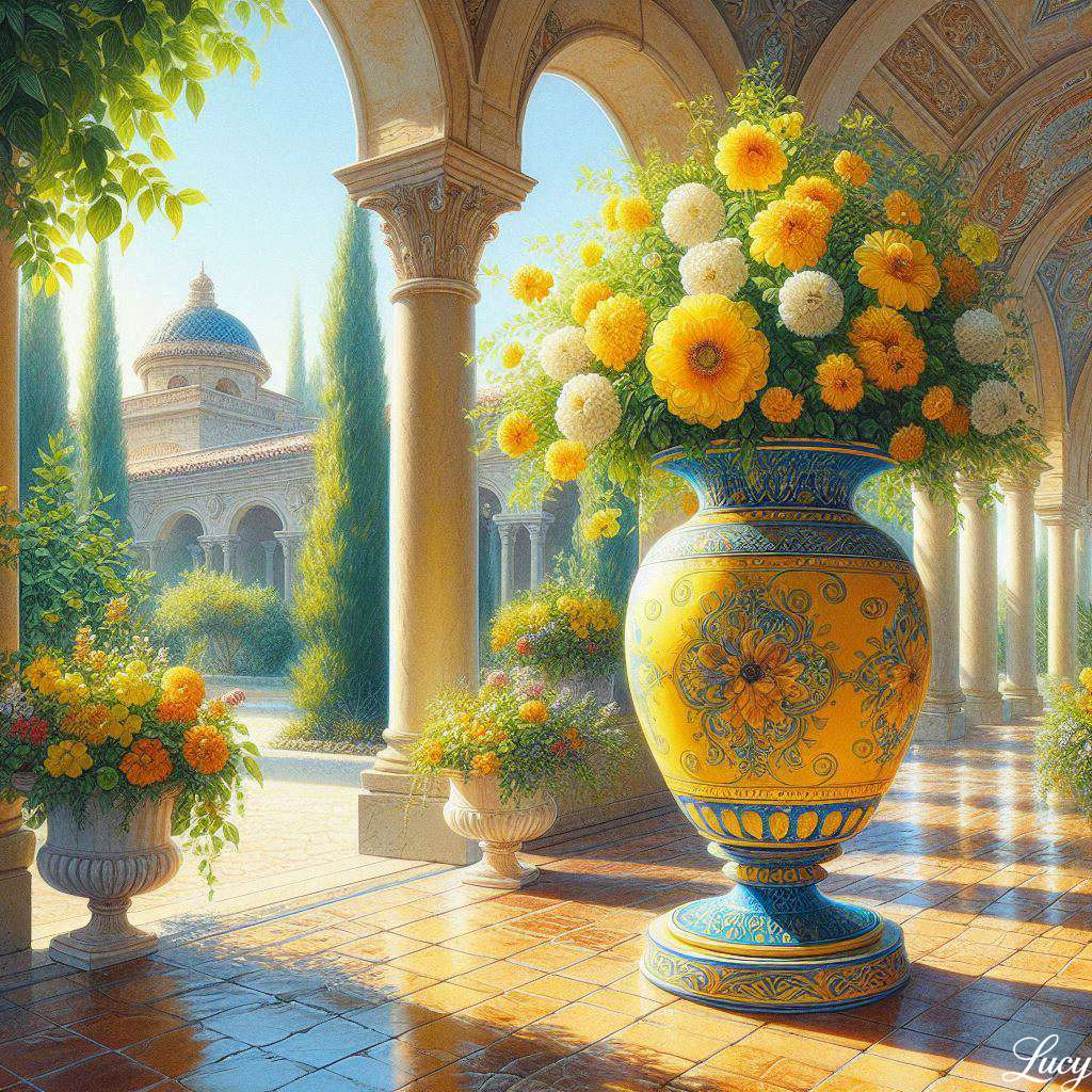 自然と芸術性の調和のとれたブレンド ジグソーパズルオンライン