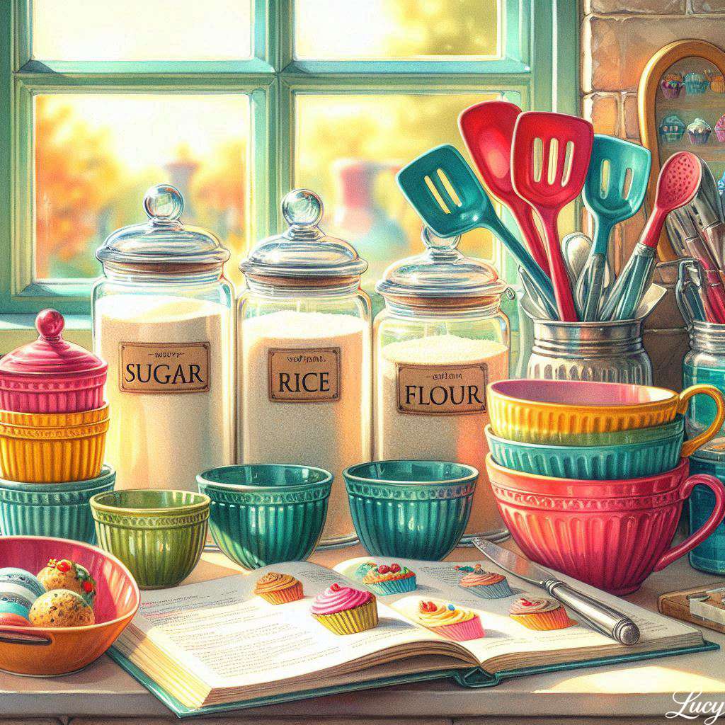 Захар, ориз, брашно онлайн пъзел