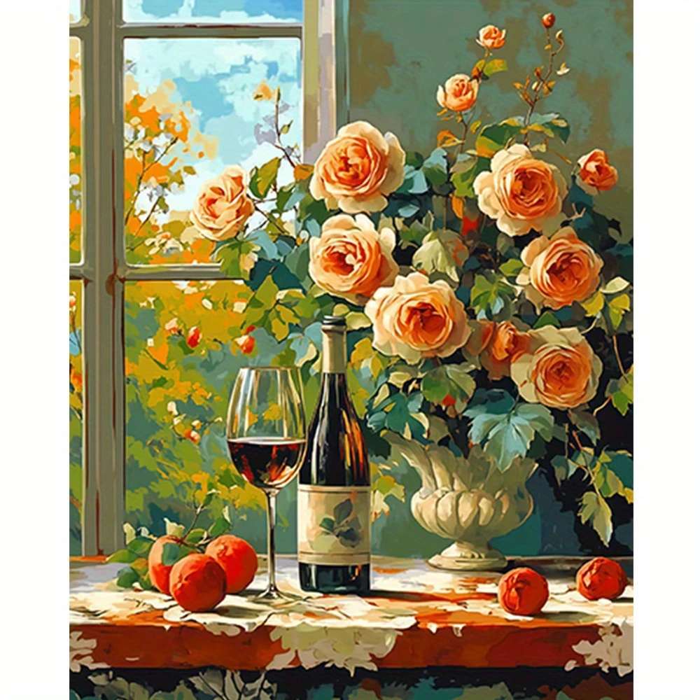 ワインを飲みながら午後 オンラインパズル