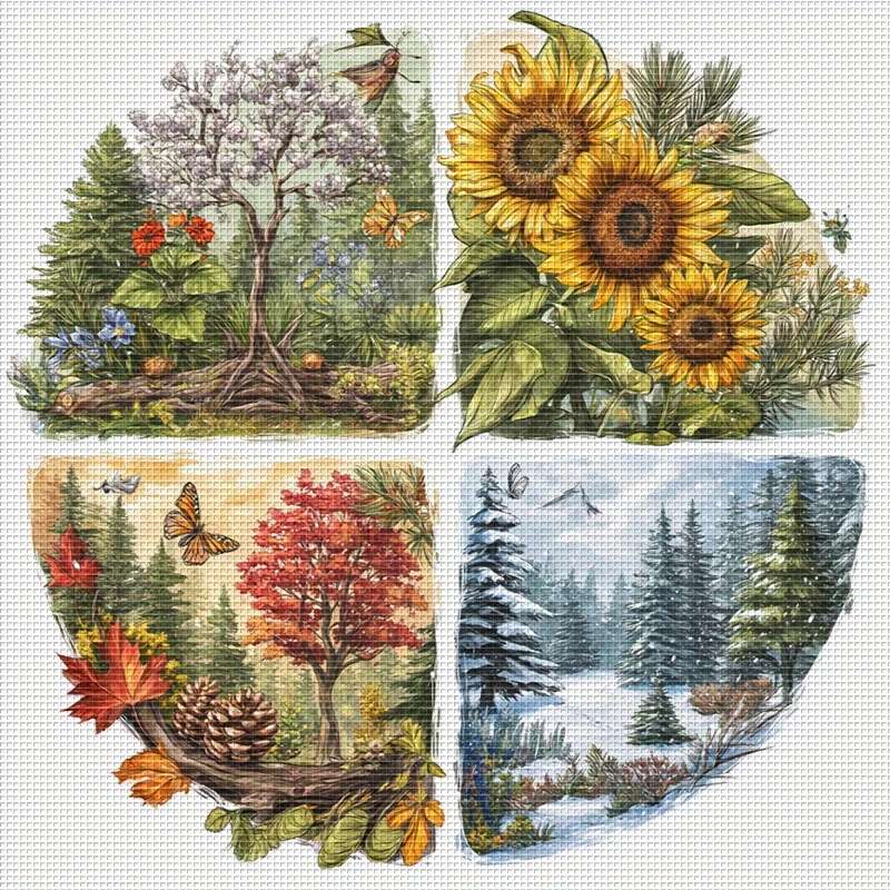 四季 オンラインパズル