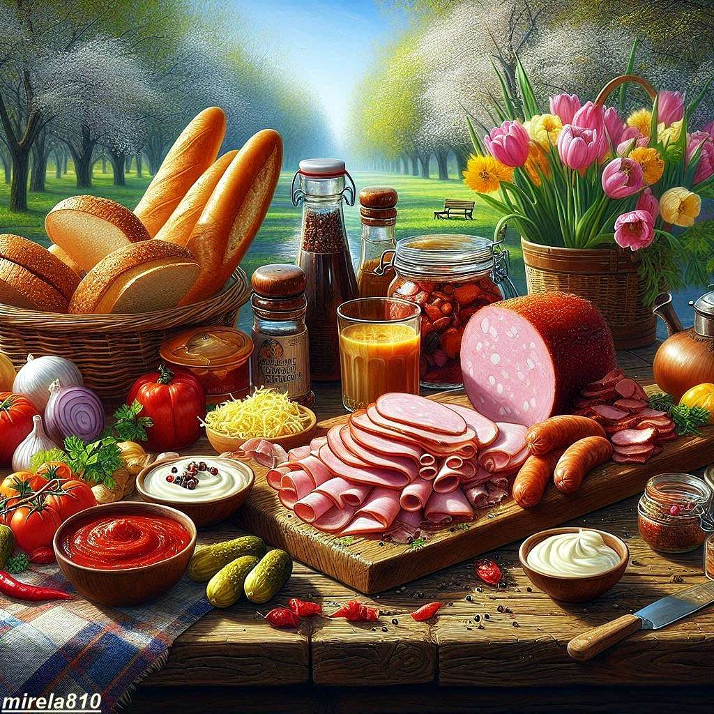 Пікнік у парку онлайн пазл