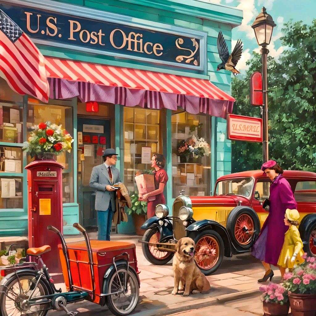 郵便局 オンラインパズル