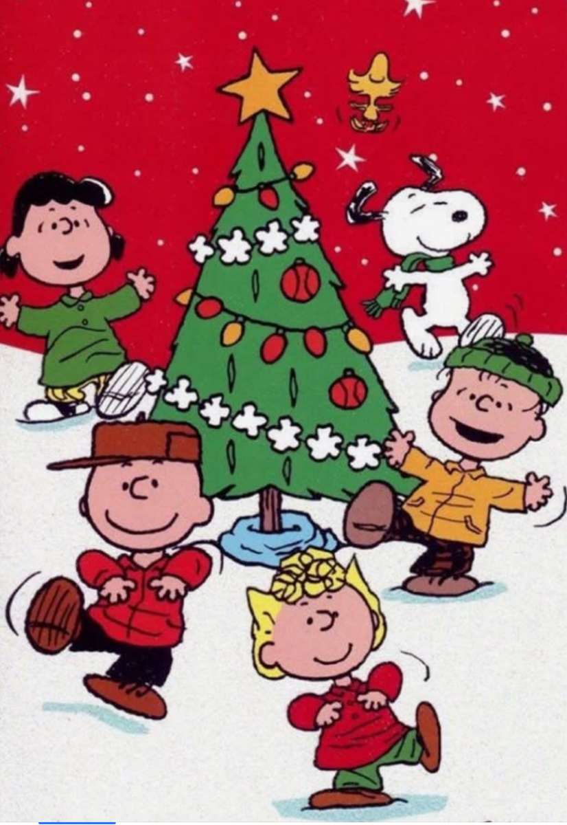 「クリスマスツリーの周りのロッキン」 ジグソーパズルオンライン