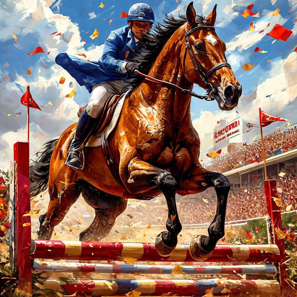 伝説的な種牡馬Inctro ジグソーパズルオンライン