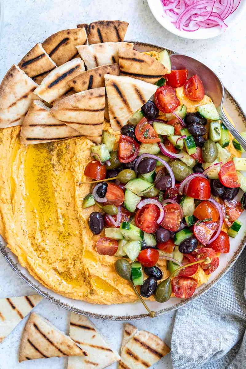 Зареден хумус онлайн пъзел