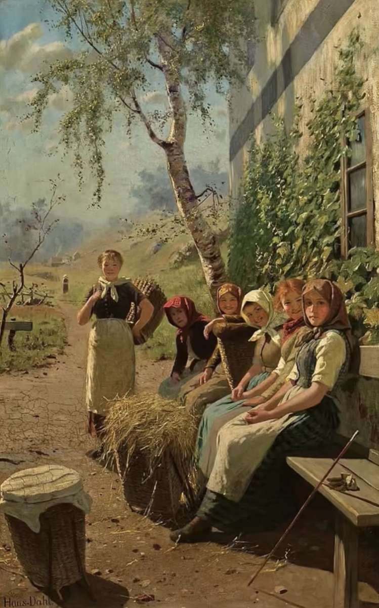 幸せな女の子 オンラインパズル