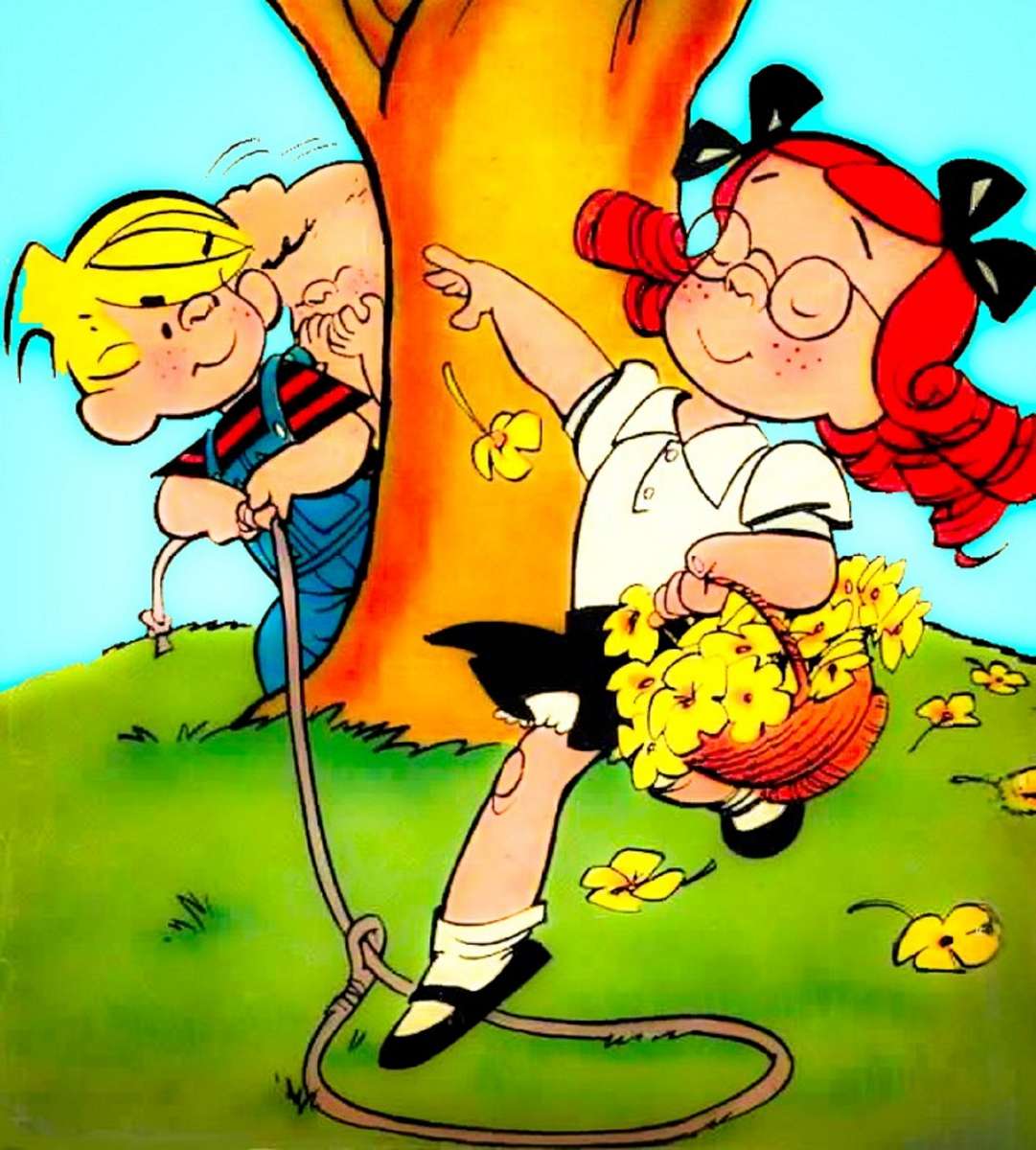 ダニエル・ザ・ノーティ（デニス・ザ・メナス） オンラインパズル