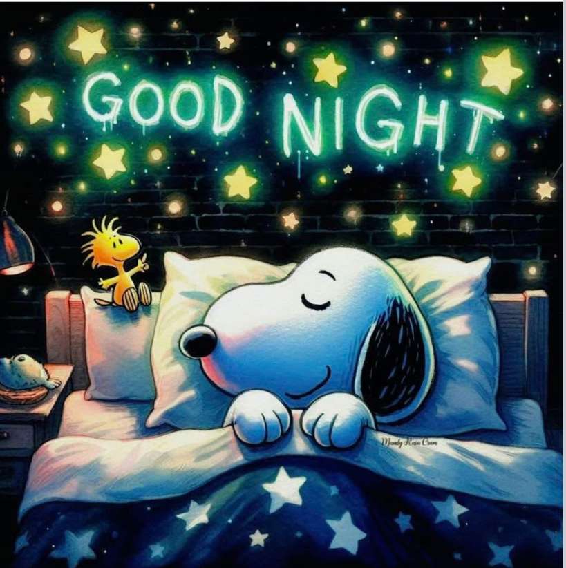 ウッドストックが見続けている間、スヌーピースヌーズ。 オンラインパズル