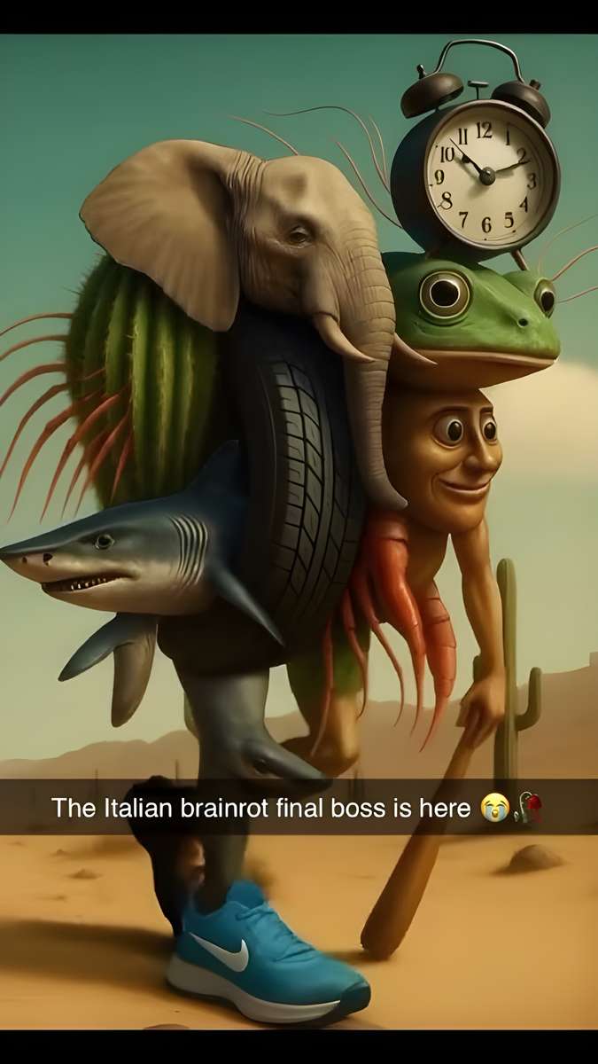 イタリアのブレインロットの最後のボス ジグソーパズルオンライン