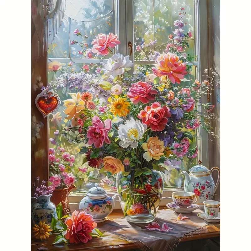 お茶のロマンチックな場所 ジグソーパズルオンライン